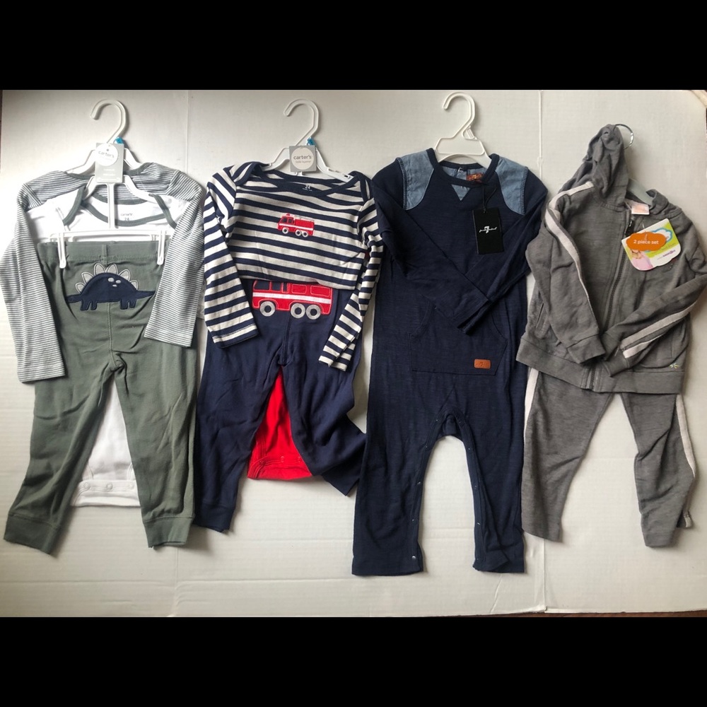Lot of New 24 months Carters, Heidi Kim boys sets